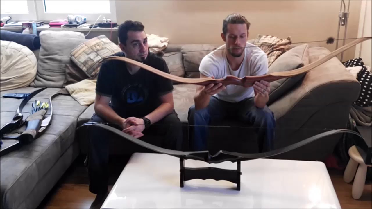 Bogen Talk  mit  Traditional Archer 92 --  Bearpaw Bodnik  Redman  vs.  Jackalope  Smoked Amber!!