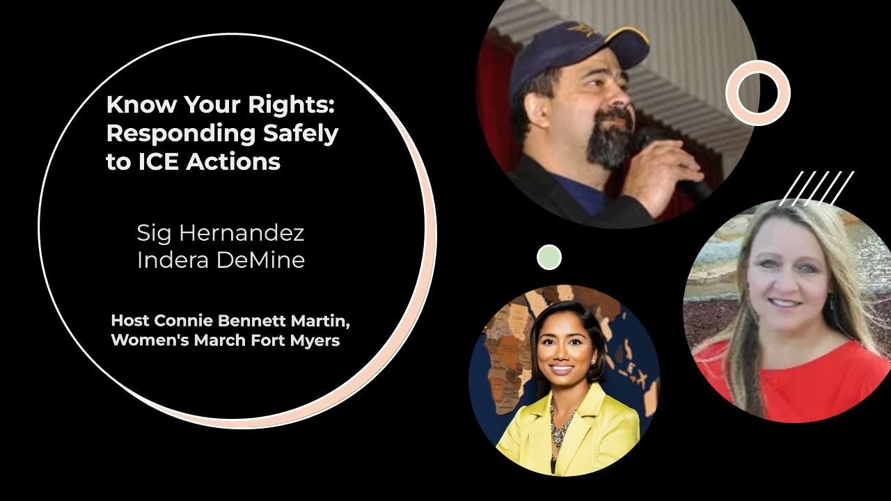 KNOW YOUR RIGHTS: Responding Safely to ICE