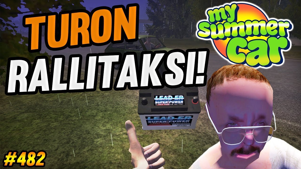 My Summer Car #482 | Turon Rallitaksi! :(