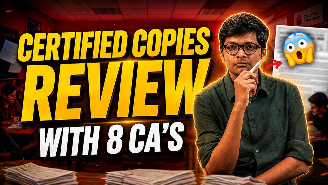 Certified Copies Review with 8 CA's