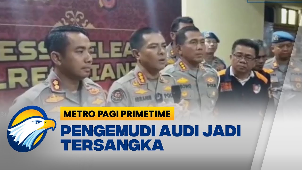 Ditetapkan Sebagai Tersangka, Sopir Audi A8 Datangi Polres Cianjur