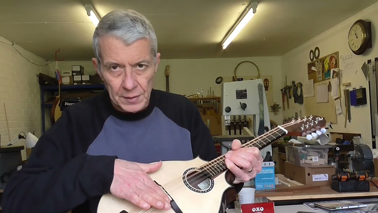Twin-Point Flat-Top Mandolin: Part 8 Completed