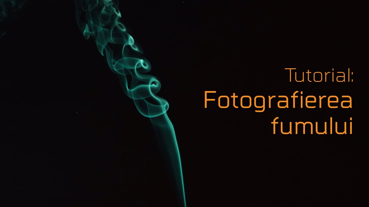 Cum sa fotografiezi fumul - Tutorial cu Dragos Asaftei