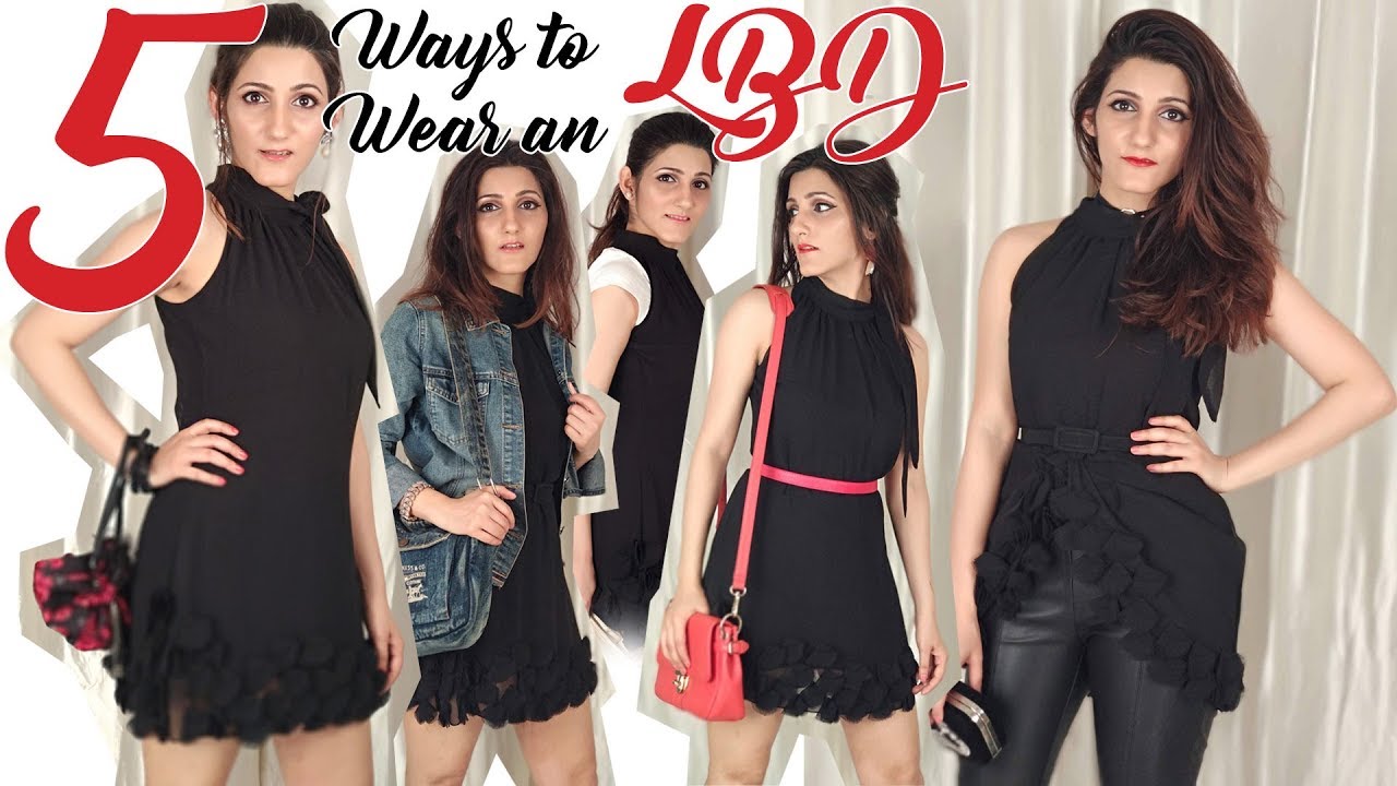 5 Ways to Wear a Little Black Dress | Chic LBD Outfits