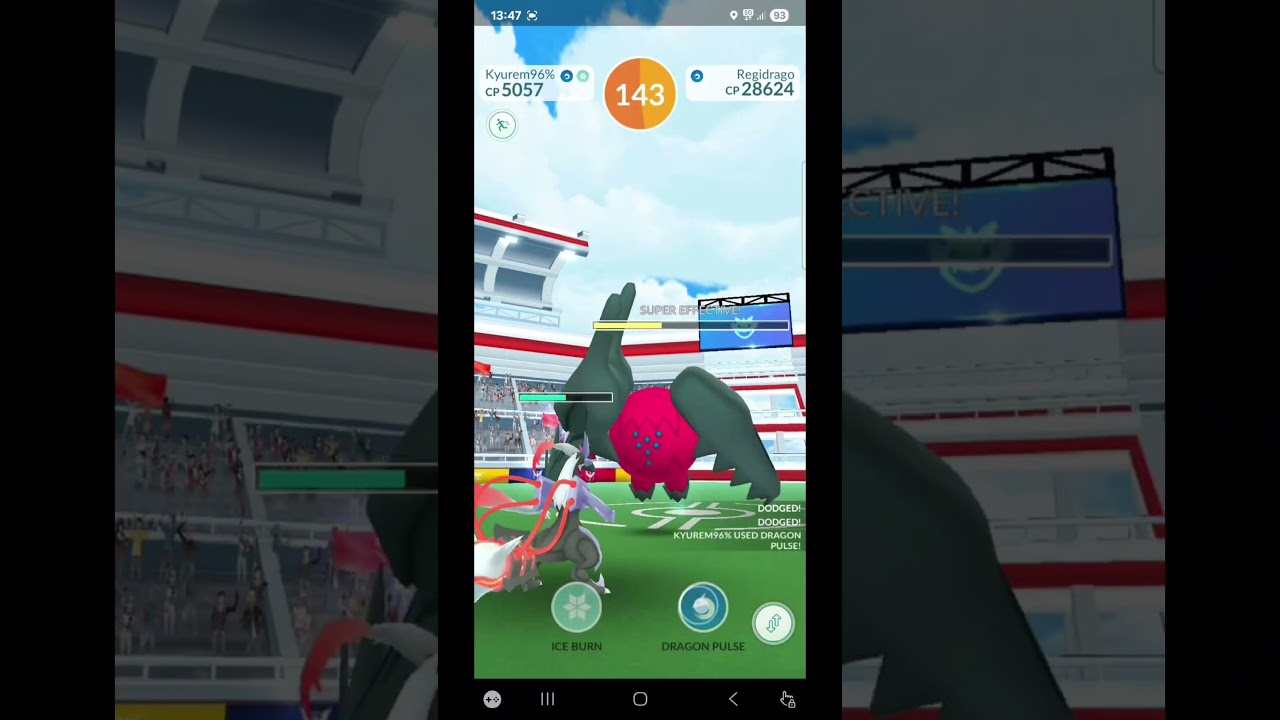 SOLO REGIDRAGO EASY #pokemongo #pokemon #shiny #raid #solo #soloraid #easy