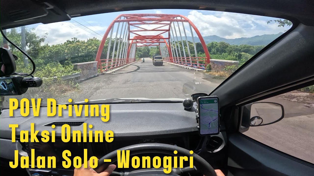 POV Driving Taxi Online Sigra Tipe D 1.0 | Jalan Raya Solo - Wonogiri