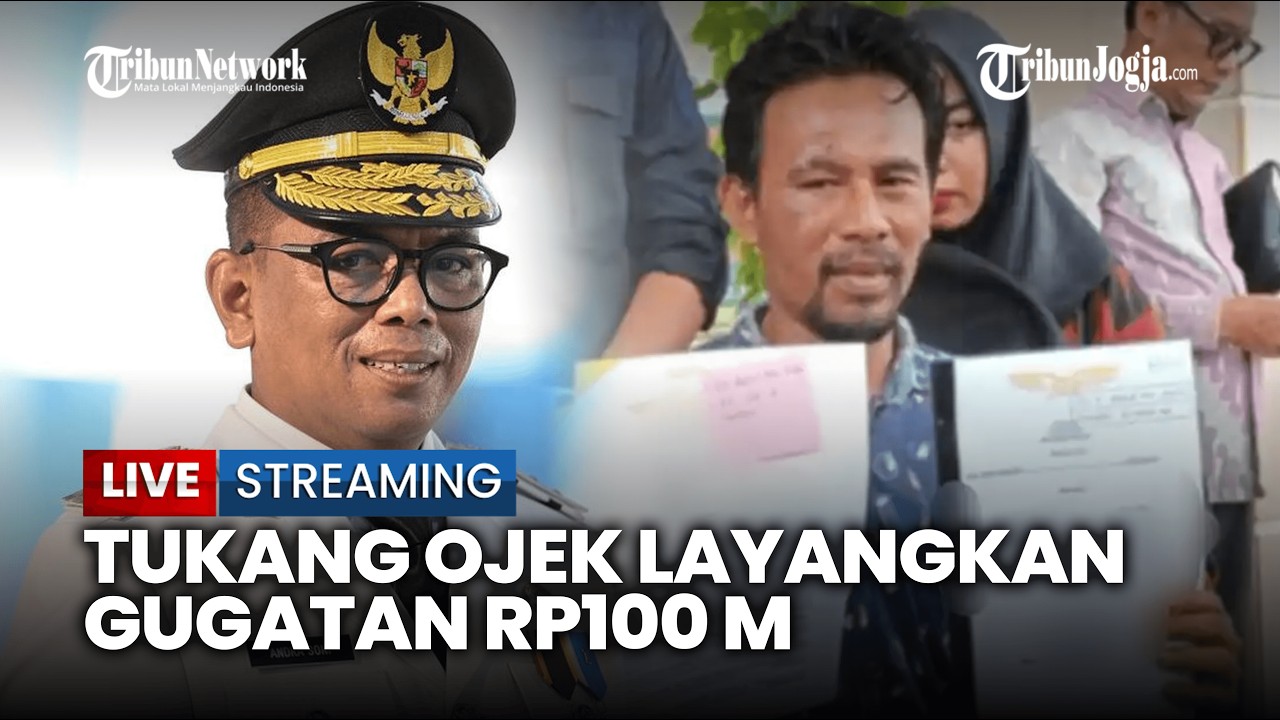 🔴 VIRAL! TUKANG OJEK GUGAT JALAN RUSAK RP100 M HINGGA GUBERNUR DIPANGGIL PN PANDEGLANG