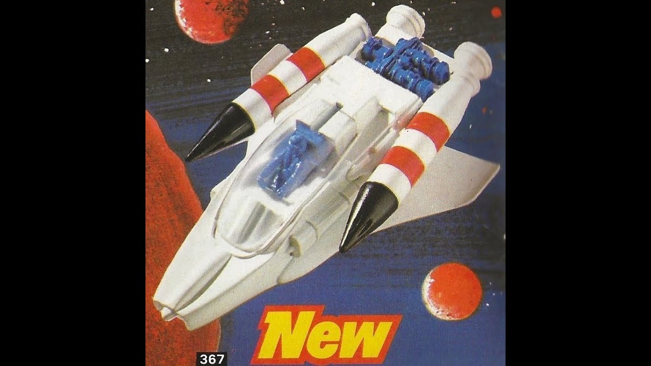 Dinky Die Cast Space Battle Cruiser Model 367 Retro Toy Review