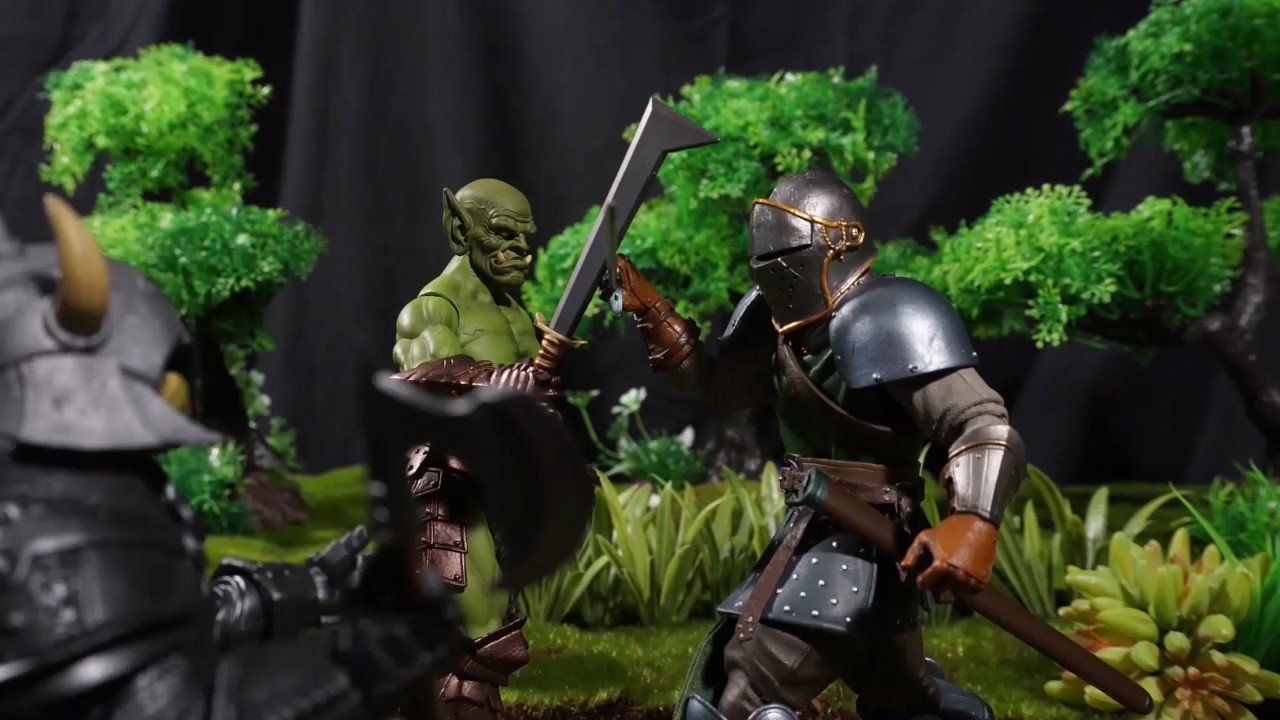 (Mythic Legions) | Stop motion | Dark knight-errant