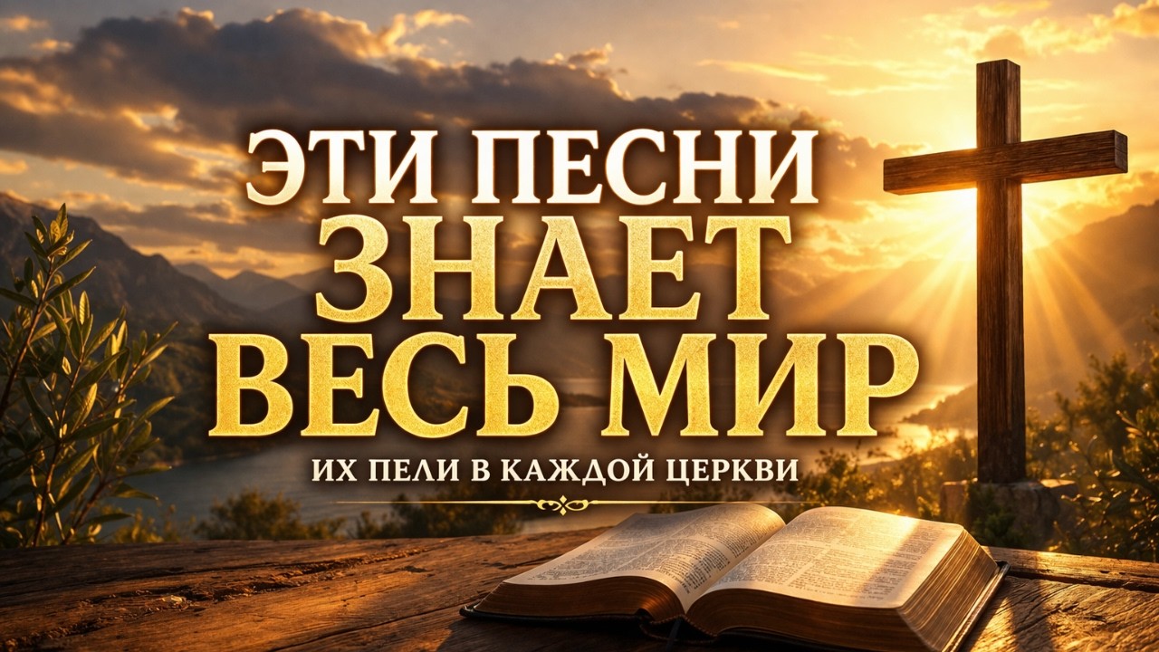 САМЫЕ КРАСИВЫЕ И ИЗВЕСТНЫЕ ХРИСТИАНСКИЕ ПЕСНИ | Гимны которые знает весь мир
