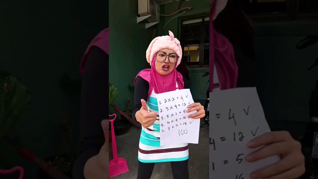 MAMAH MINTA NILAI 80 KOK MALAH 100 | TIKTOK KOCAK NURRAYNI25