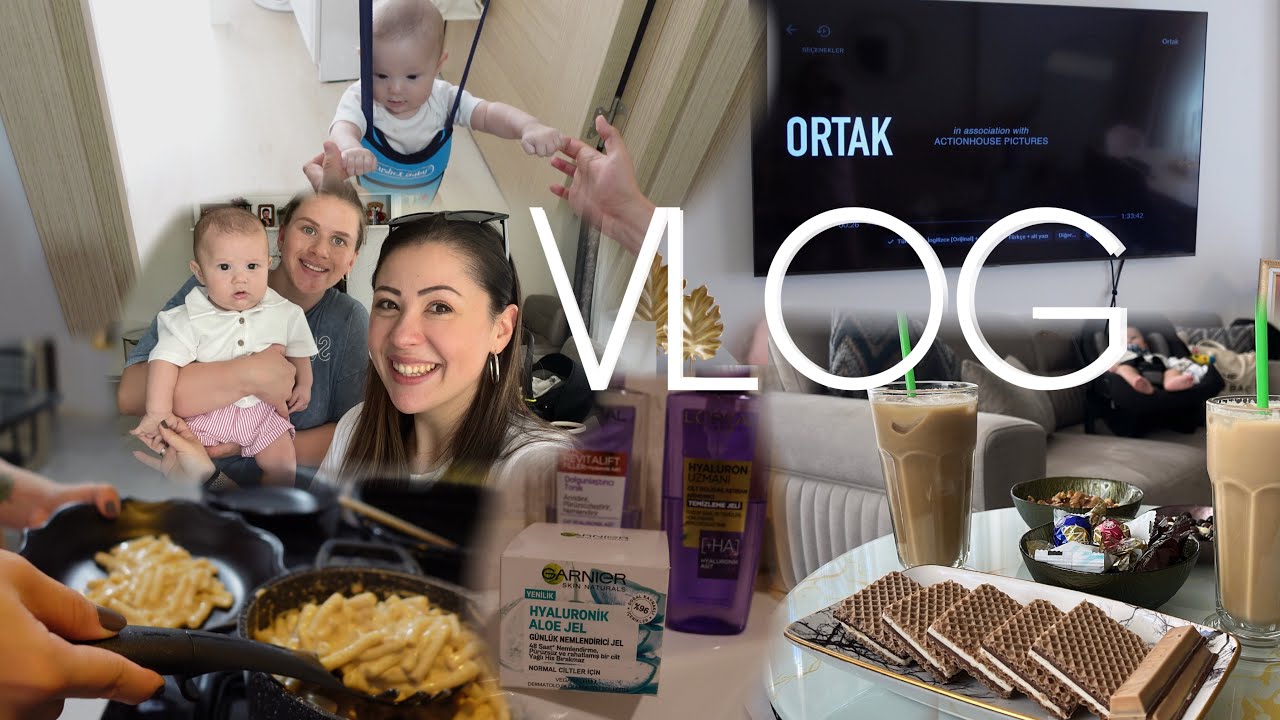 VLOG || FİLM ÖNERİSİ | PİŞİ DENEDİM | CİLT BAKIM RUTİNİM | MAKARNA TARİFİ