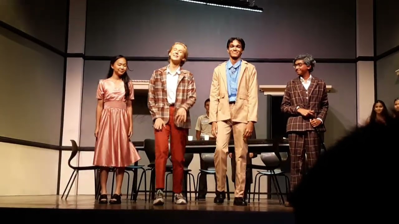 Curtain Call of '12 Angry Jurors' by Elizabeth Moir School