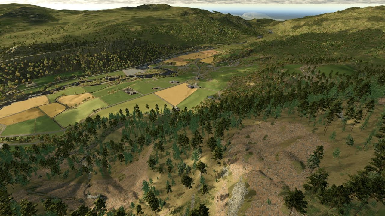 CommonLogicLogistics New map, Rennebu land clearing and mining