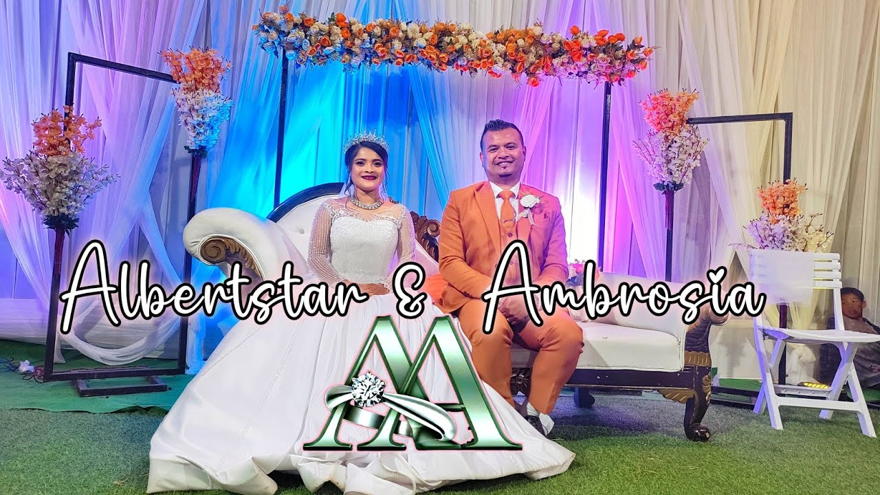 ALBERTSTAR Weds AMBROSIA Official Wedding Video. #wedding