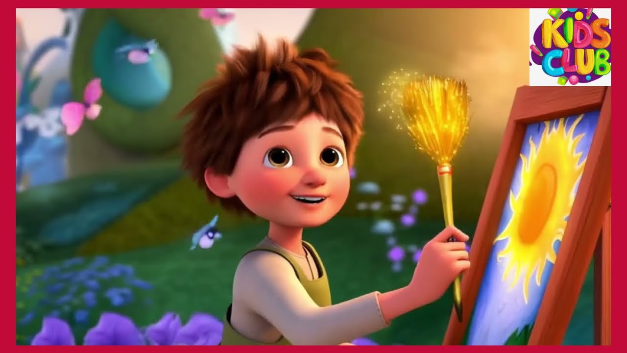 The magical paintbrush 🖌️ 🌈song for kids 🧒 👸
