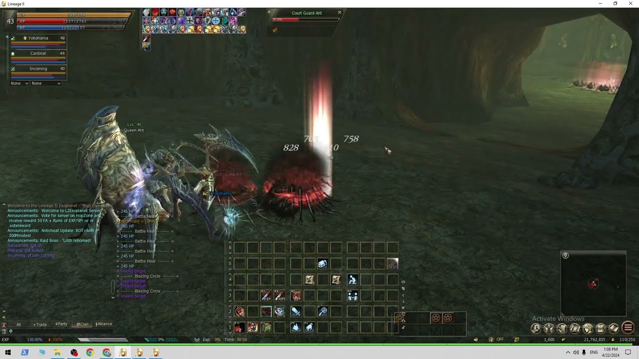 How to Kill Queen Ant Epic Raid Boss