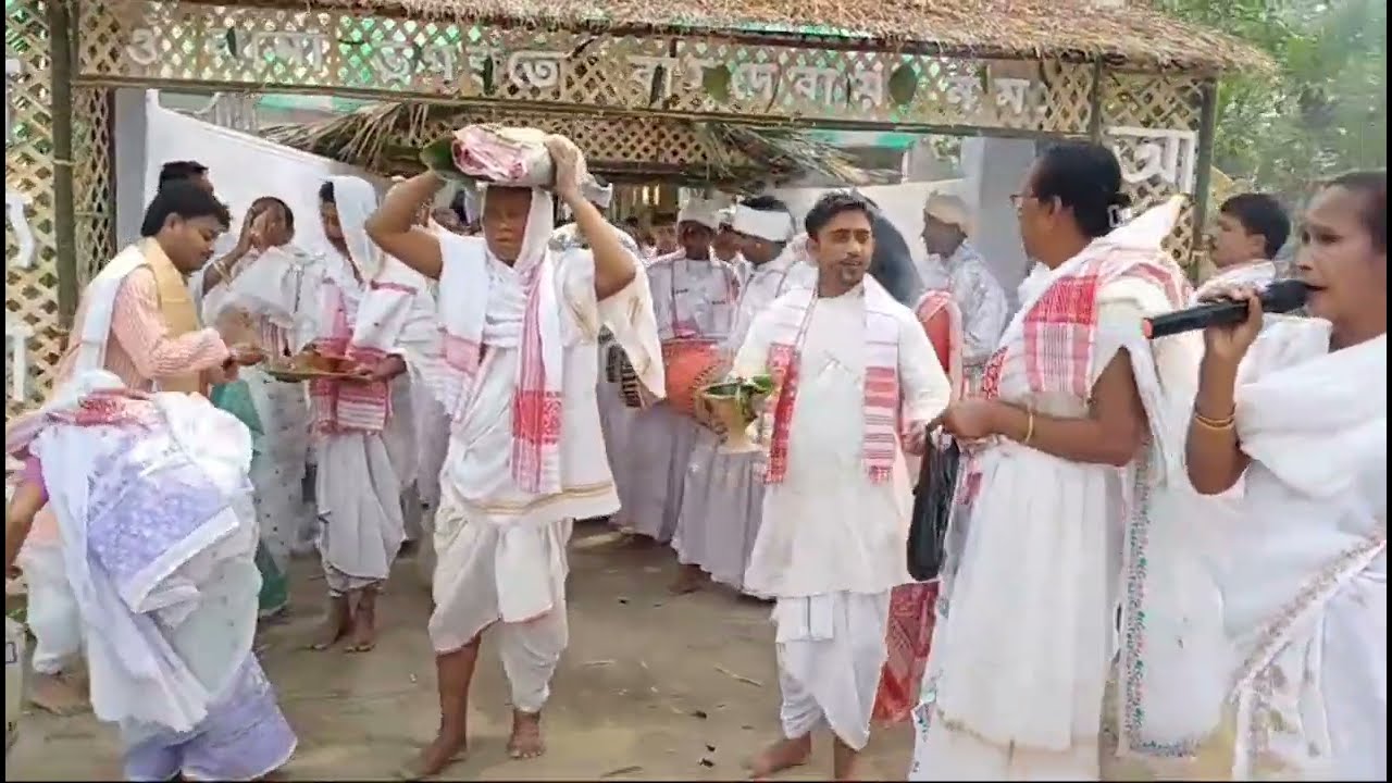 প্রথম বার্ষিক অবিৰত ভাগৱত পাঠ ও পৌৰাণিক নাট প্রদর্শন#ytshort #vlog #ভাগবত_পাঠ