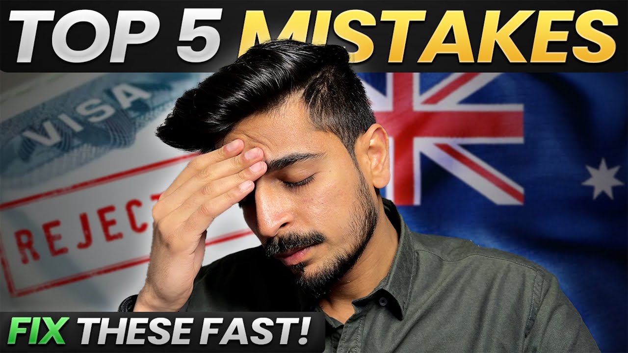 Australia Student Visa Rejection 2025 🇦🇺 | Fix These 5 Deadly Mistakes Before You Apply!