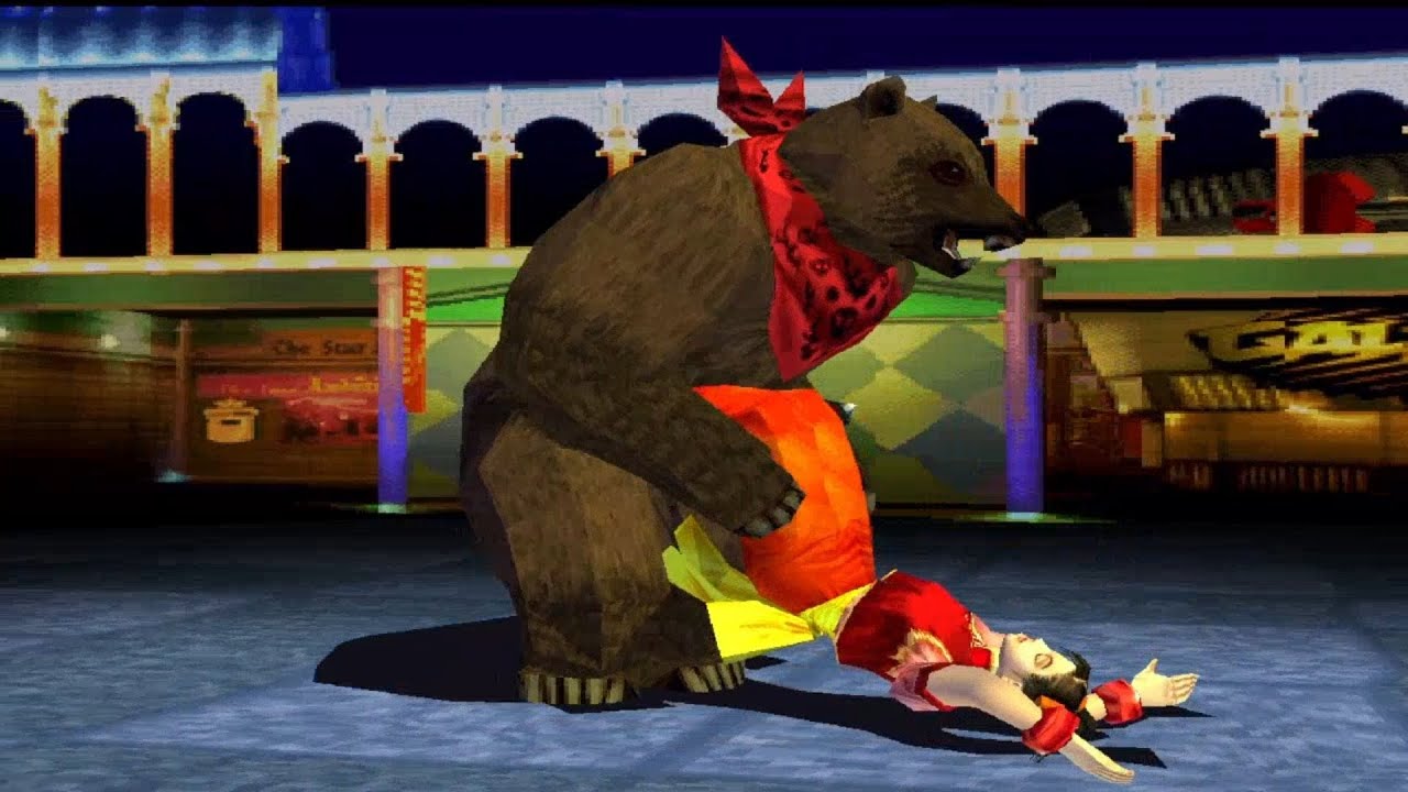 Tekken 3 Kuma with King Moves Arcade
