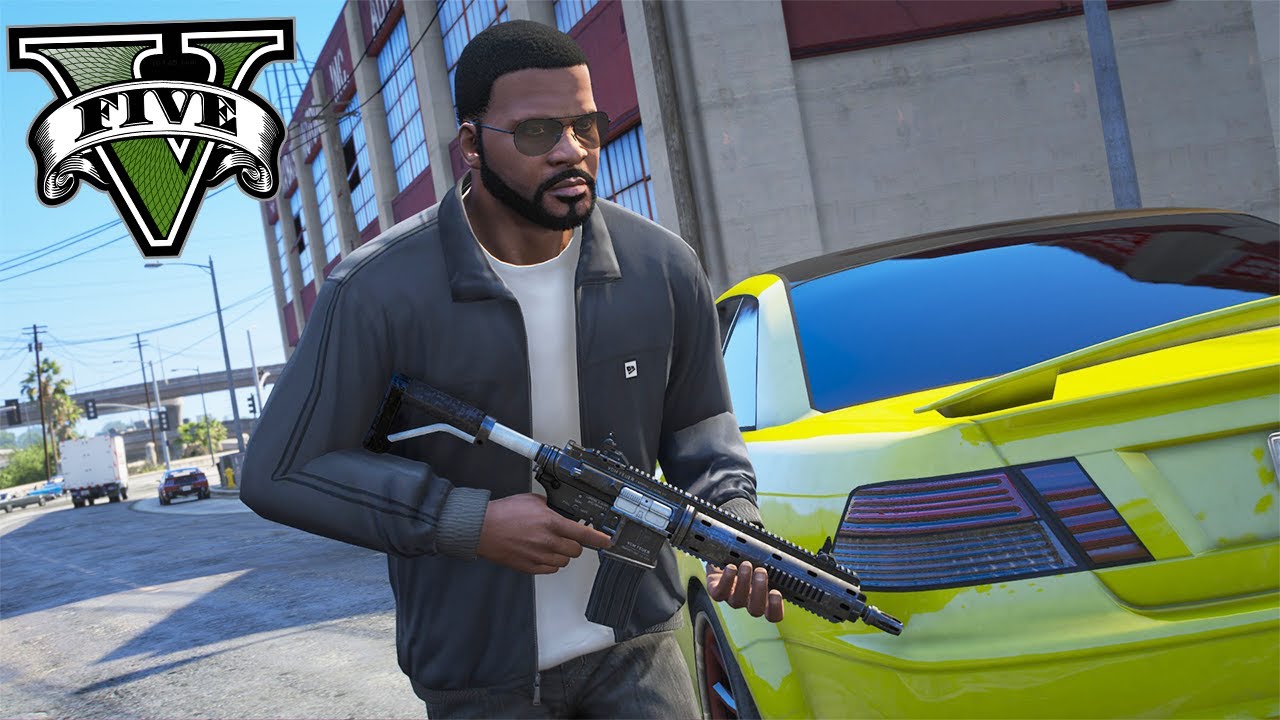 BATI DE FRENTE COM O SEGURANÇA PARA ELIMINAR O ALVO! - GTA V ASSASSINO DE ALUGUEL