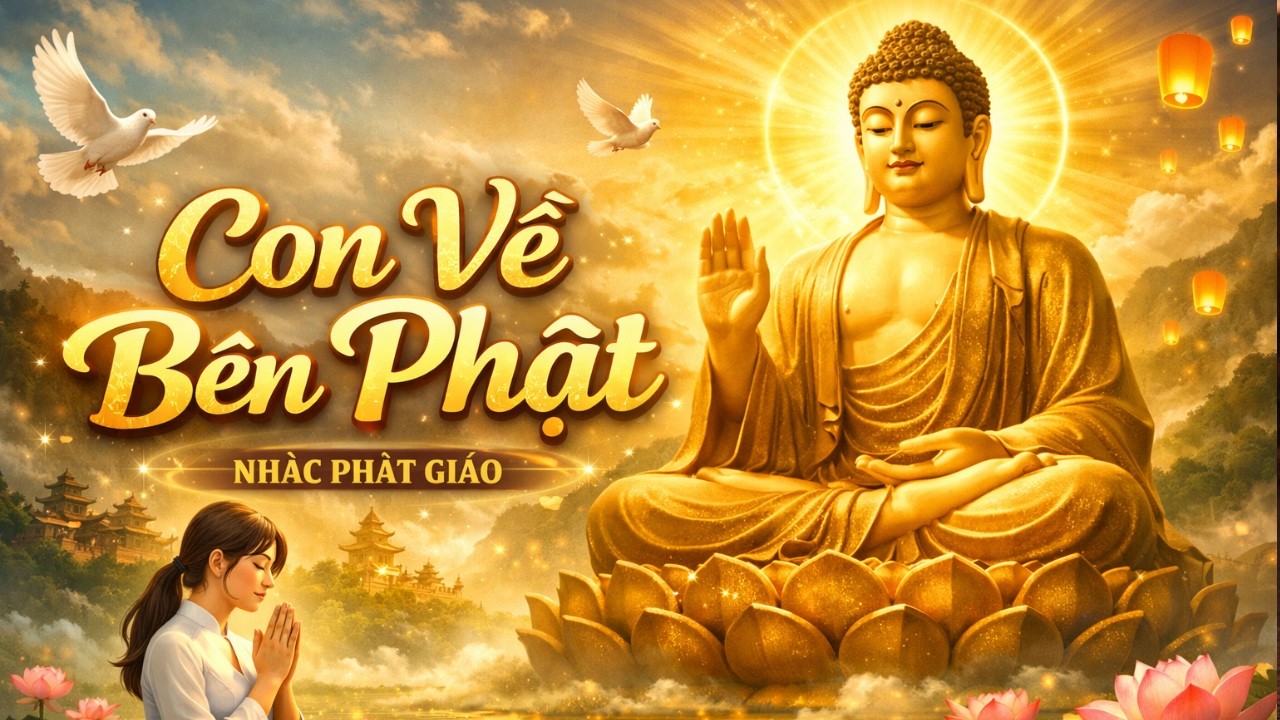 nhạc phật giáo _ con về bên phật - #nhacphatgiao #nhachaymoingay