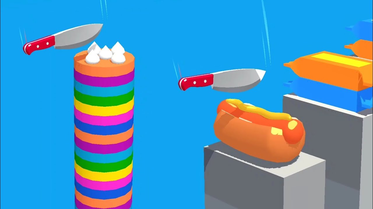 Slice It All Gameplay! Satisfying and Relaxing ASMR Slicing Video NEW UPDATE