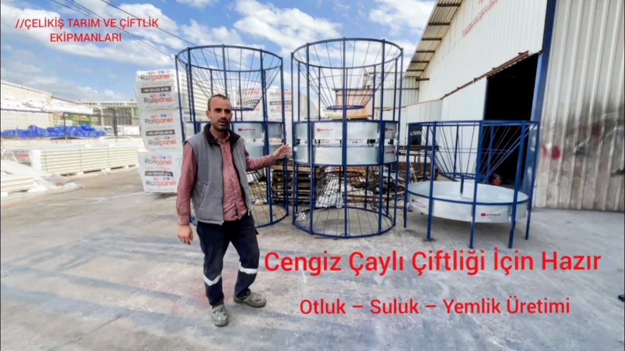 Cengiz Çaylı Çiftliği İçin Özel Üretim Otluk, Suluk ve Yemlik | Çelikiş Tarım 🌾