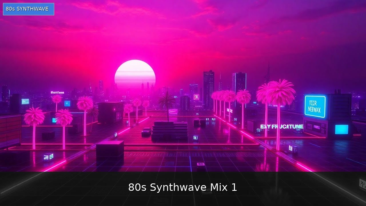 🌌 Radiant Dreams: 1 Hour Retro Synthwave Mix | Retro Synthwave | Neon Nights Awaits