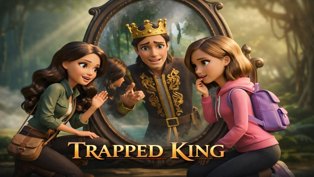 Jungle Adventure Cartoon Story in Urdu |  The Trapped King & two brave friends