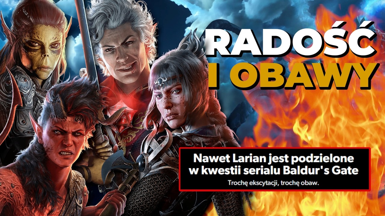 SKNOCIŁ The Last of Us, teraz BIERZE SIĘ ZA Baldur's Gate 3. Jest jaranko, ALE TAKŻE SPORO OBAW