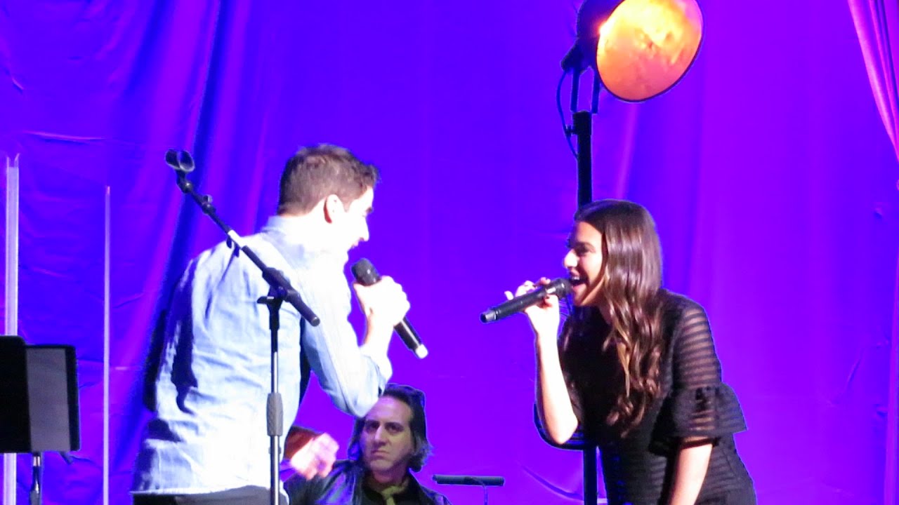 darren criss & lea michele - suddenly seymour - lmdc tour, brighton 01.12.2018