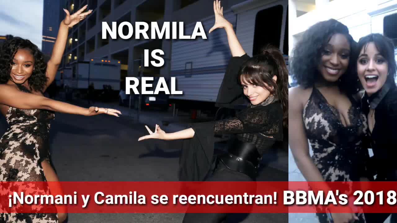 Normani y Camila Cabello se reencuentran | BBMA's 2018 Normila