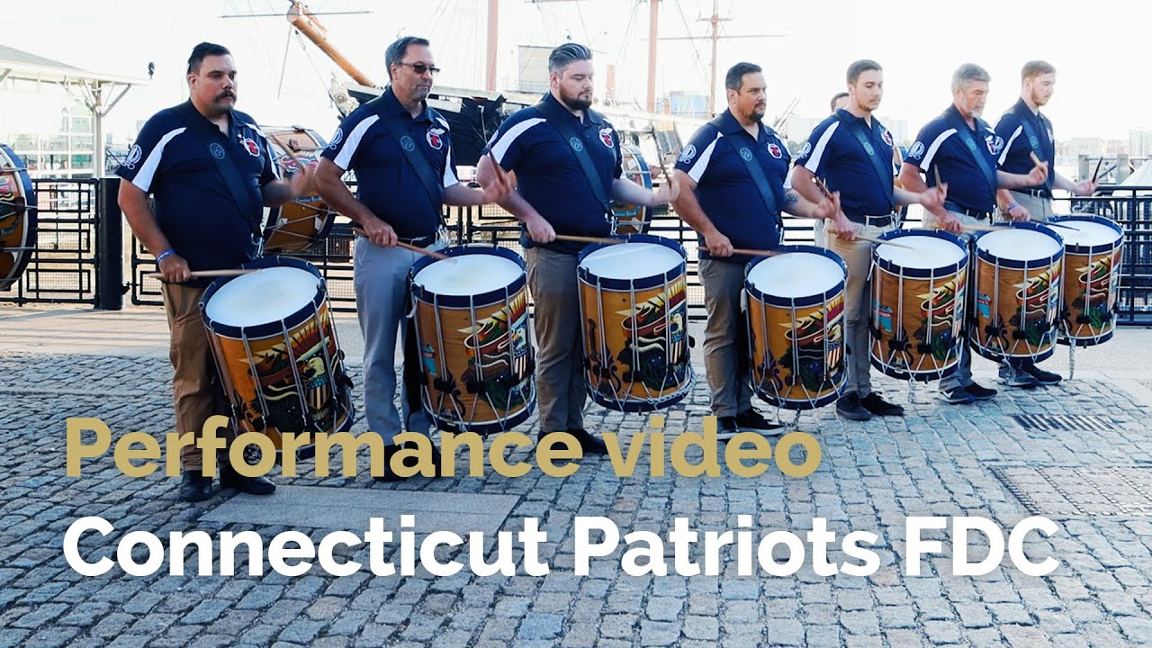 Connecticut Patriots Fife & Drum Corps performance | Portsmouth