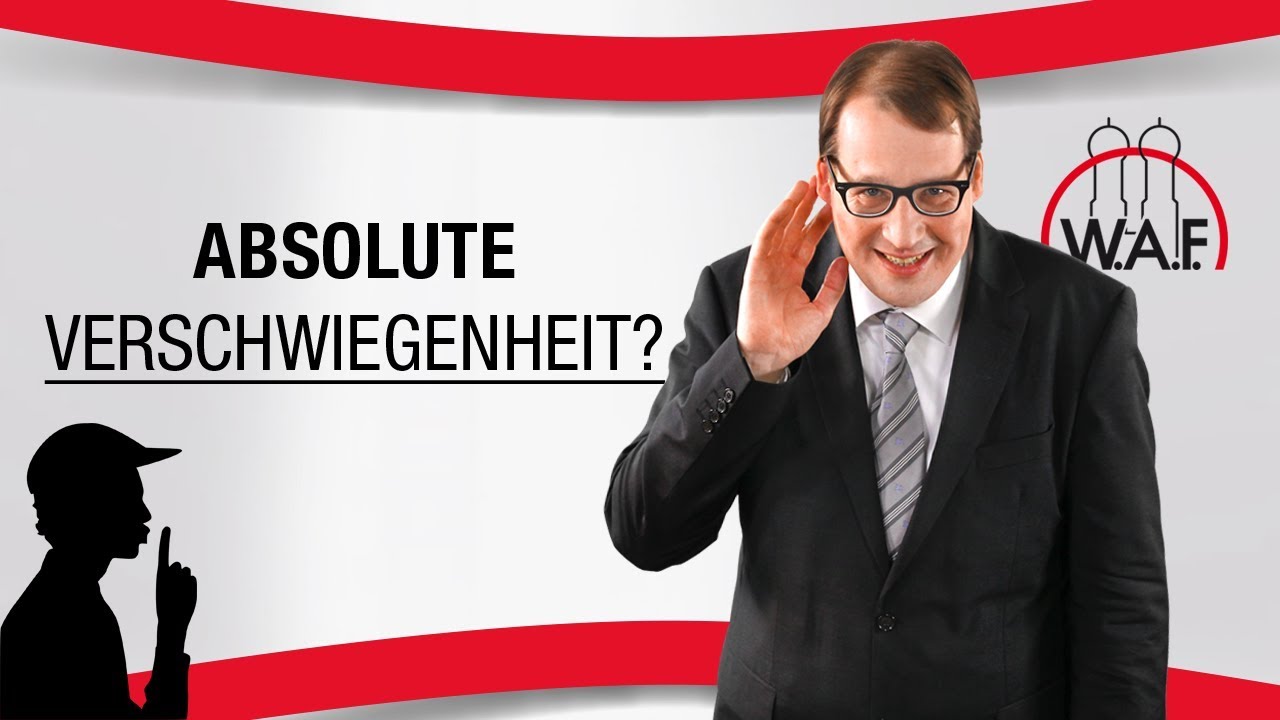 Pflicht zur absoluten Verschwiegenheit? Gibt es das? | Betriebsrat Video