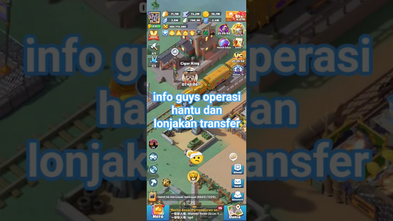 lastwar suka suka mu pihak game kami ini apalah kelinci percobaan. #lastwar #lastwarupdate