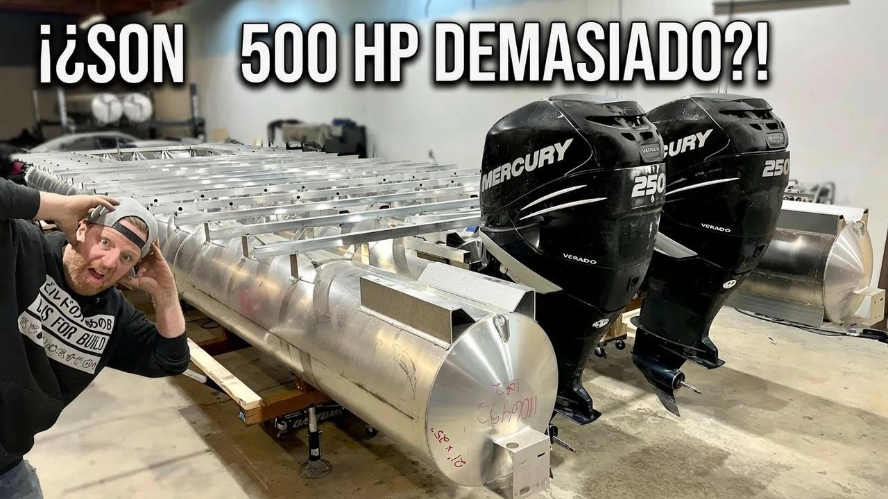 Construyendo el yate de mis sueños desde cero Pt 5 - ¡Montaje innovador de motor dentro-fuera!