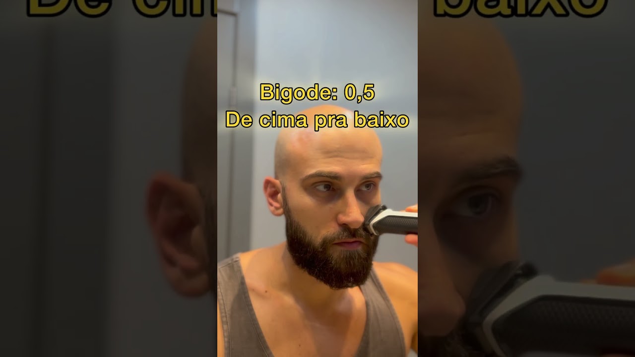 Vai sair e n&atilde;o sabe dar um tapa na barba? Em 1 minuto te mostro como! #barba #barber #careca #bald