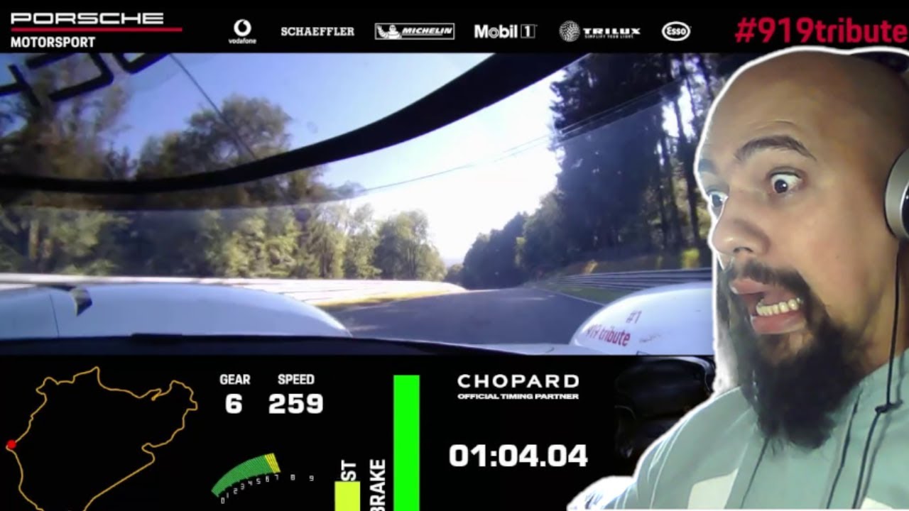 American Reacts To The 919 Tribute Tour On Board Record Lap Nordschleife