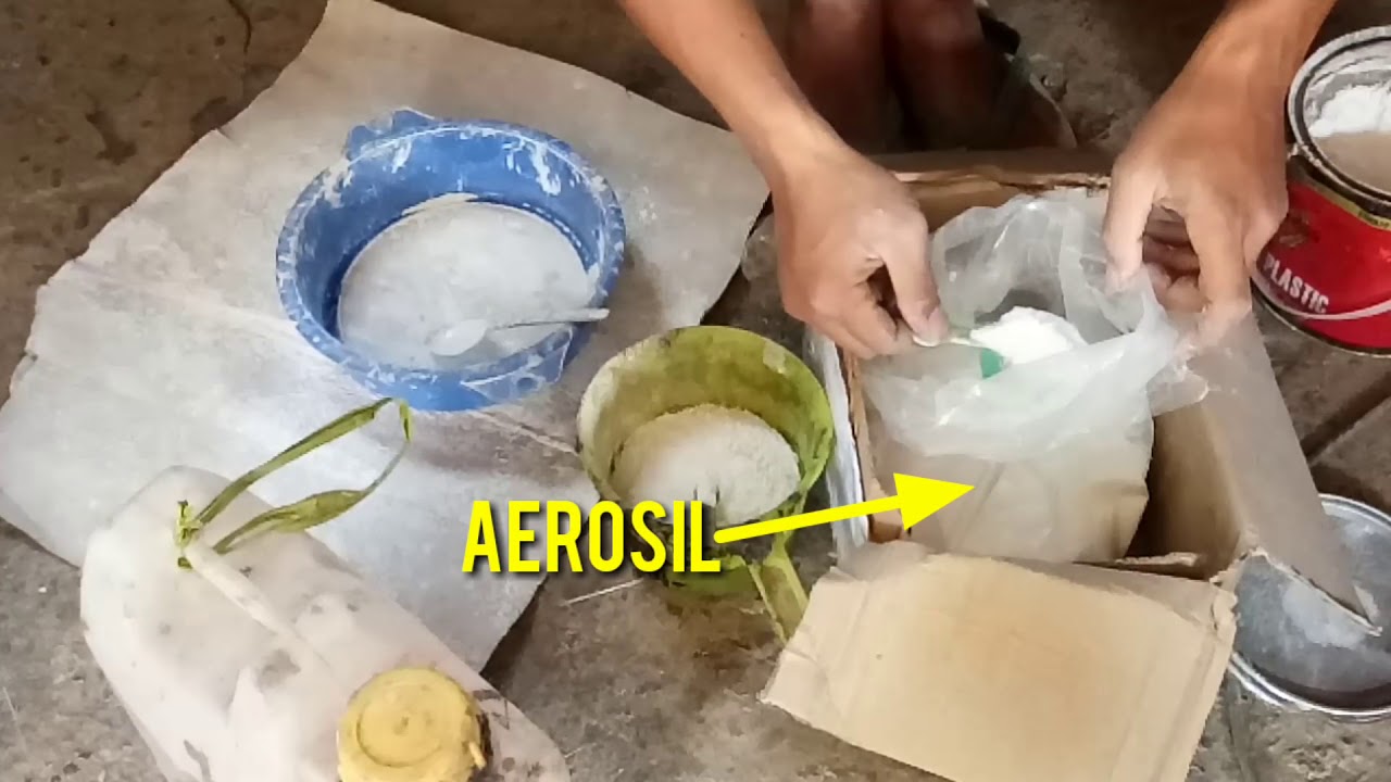 Tutorial membuat adonan dasar Fiber glass (Gelcoat)