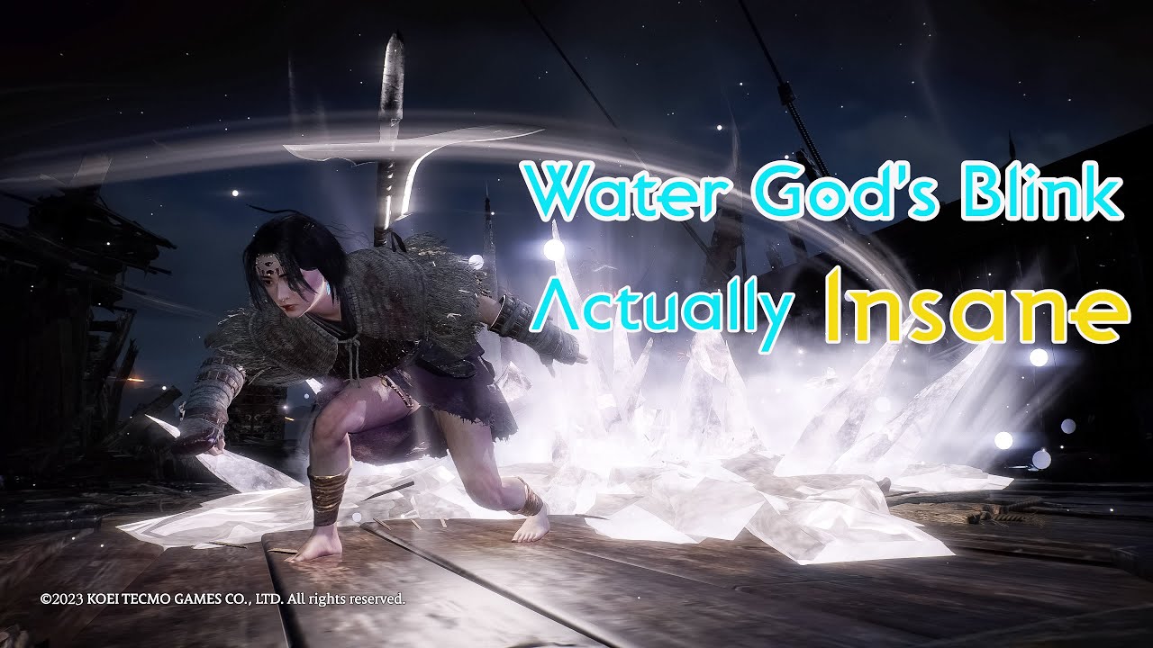 Wo Long - Water God's Blink Actually Insane [ Gan Ning - Heavenly Dragon ] DLC2