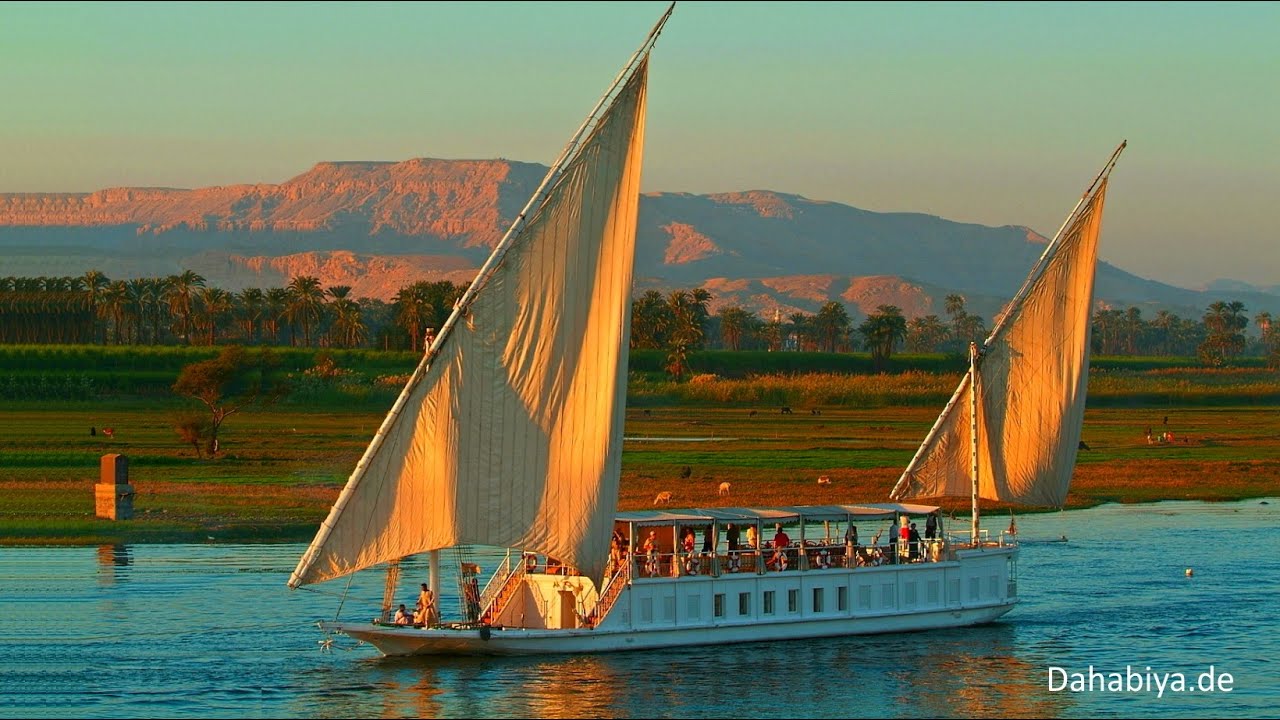 Nilkreuzfahrt mit Luxus Dahabiya Segelboot - Ägypten Segelkreuzfahrt