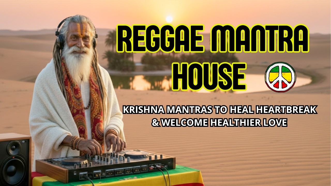 Lord Krishna Reggae Mantra House | Heal Heartbreak & Welcome Healthier Love