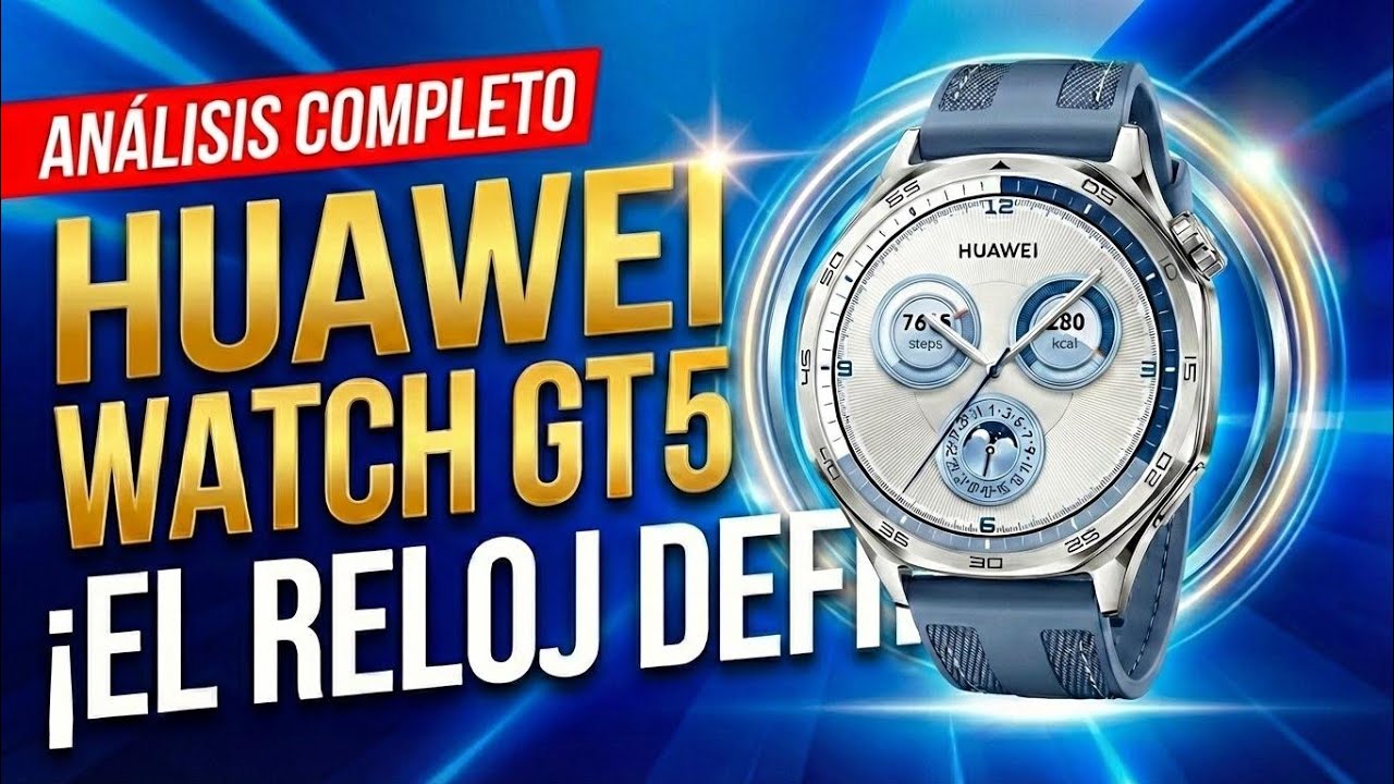 Huawei Watch GT5 / Reseña / Ojalá Más Marcas Diseñaran Smartwatch Así 