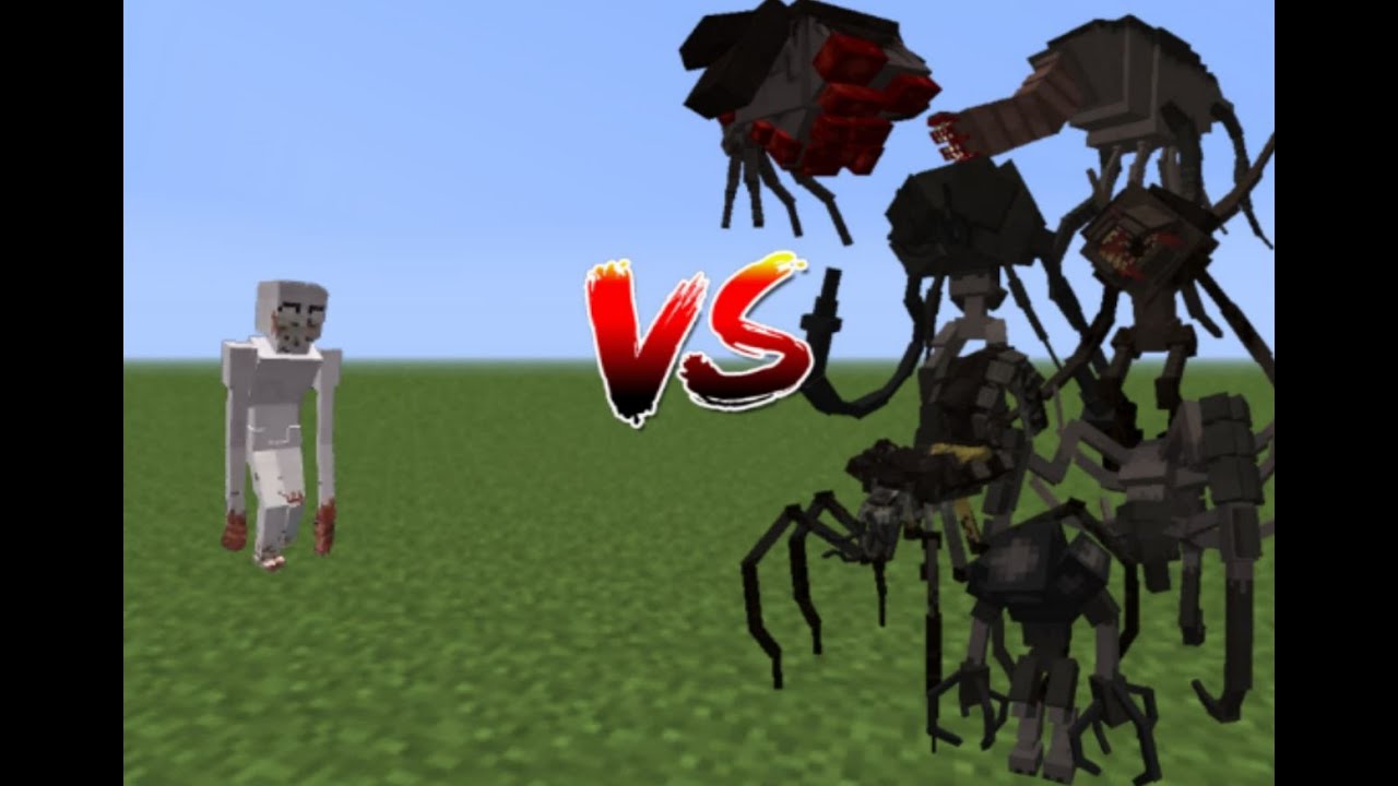SCP 096 vs All Pure Parasite | Minecraft mob battle