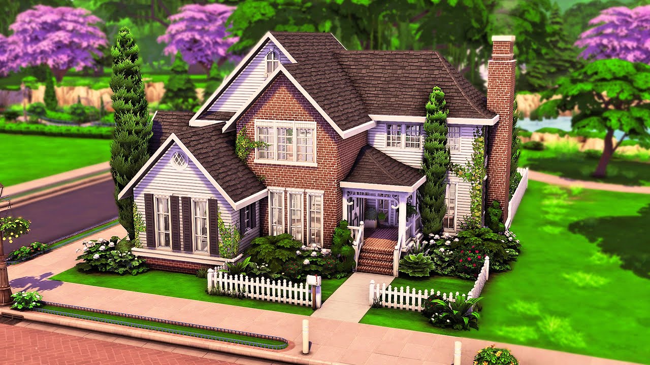 Successful Single Mom's House | The Sims 4 Speed Build
