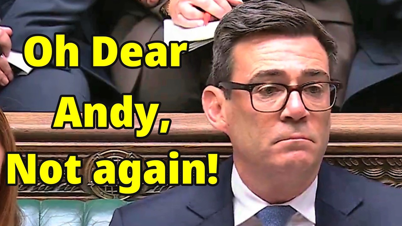 He's done it again has our Andy, caught out with a surprise question