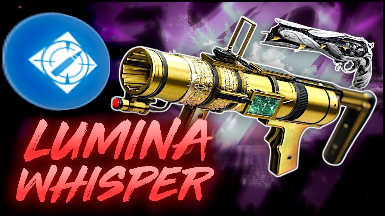The ONLY GL I Have Fun With and RESPECT (Lumina's Whisper Build) (Shoot 2 GL Shots)..