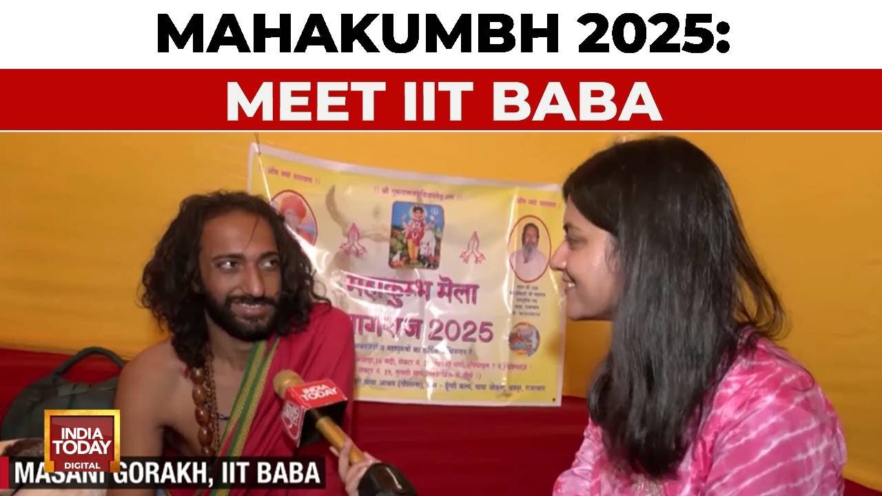 Meet Masani Gorakh Aka 'IIT Baba' | Viral Babas Of Mahakumbh 2025 | India Today Exclusive