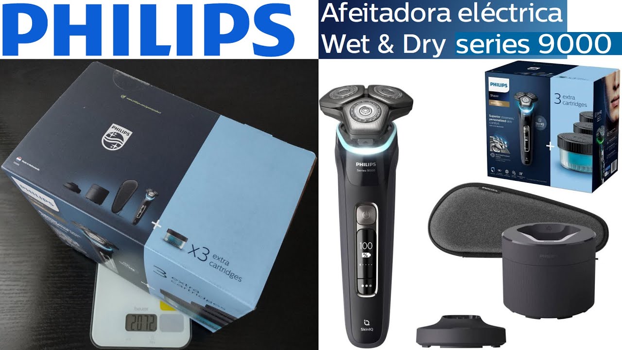 Afeitadora Philips Wet & Dry serie 9000 (S9986/63), Skin IQ